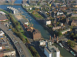 Luftbild Duisburg Innenhafen Stadtmitte