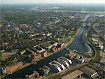 Luftbild Duisburg Innenhafen Stadtmitte